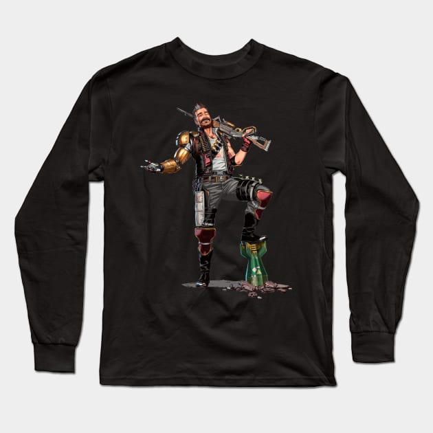 Apex Legends Fuse Long Sleeve T-Shirt by Paul Draw